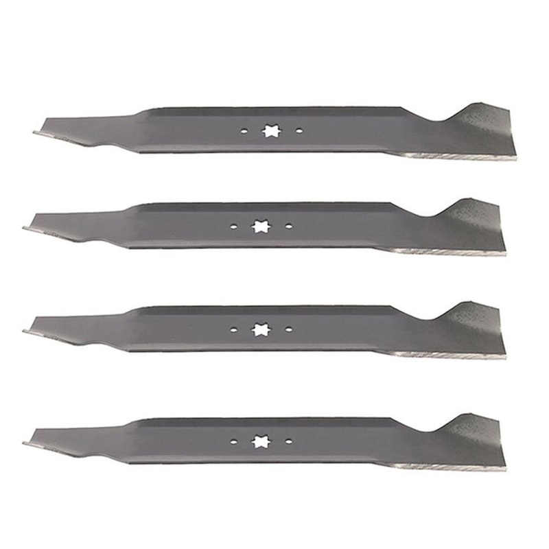 (4) 21-3/16" Standard Mower Blades 742-0656 Fits Huskee Fits Murry Fits Toro