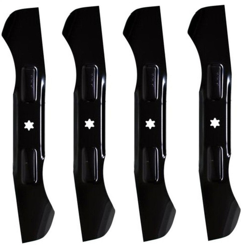(4) pack Blades 46" Deck Fits Cub Cadet XT1-LT46 XT2-LX46 Mowers