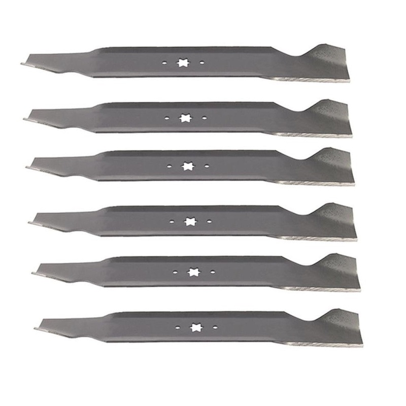 (6) 21-3/16" Standard Mower Blades 742-0656 Fits Huskee Fits Murry Fits Toro