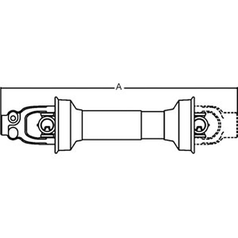 A-14003548-AI Domestic Shaft Less Implement Yoke
