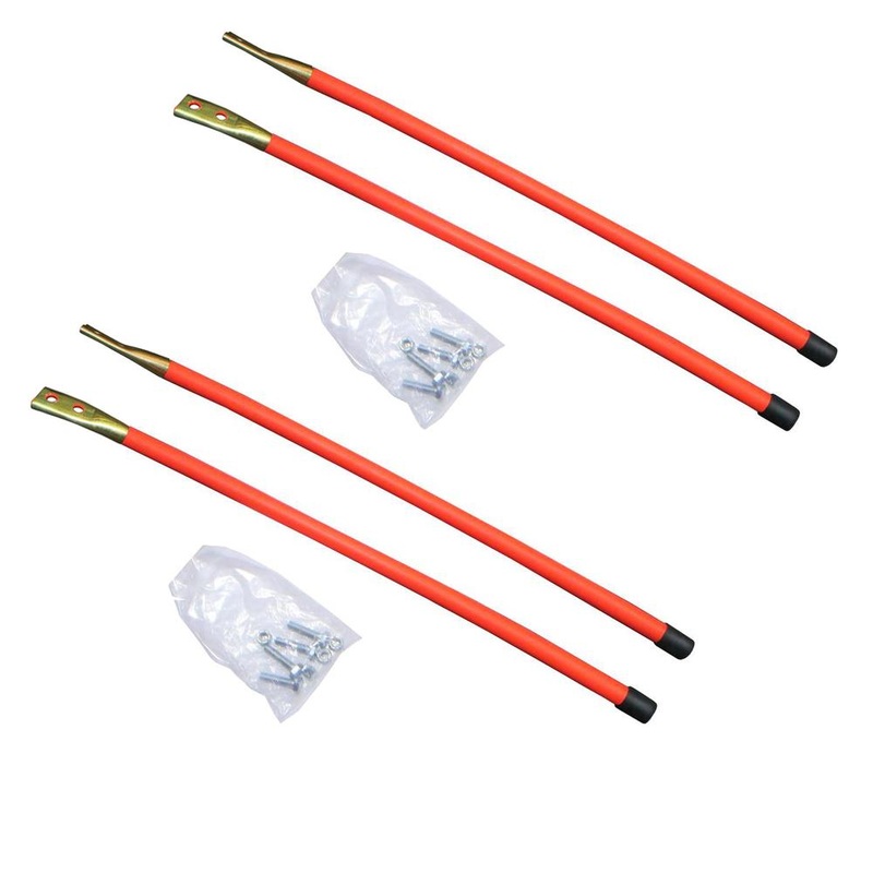 Four (4) New 24" Orange Blade Markers Fits Universal Products Models