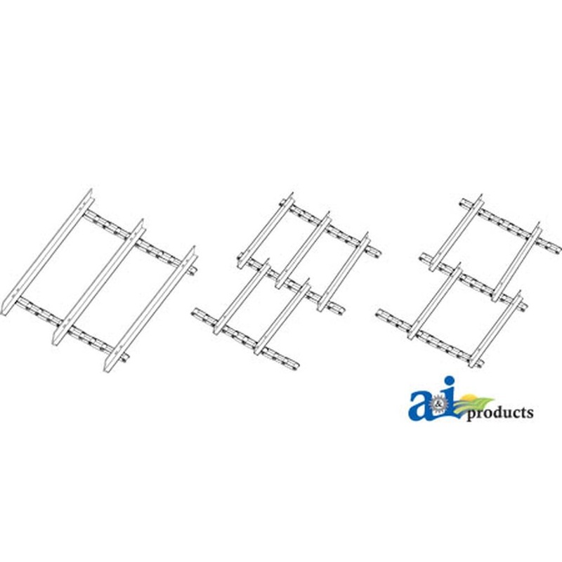 AH123451 Chain, Feeder House; Closed Spaced - Fits John Deere