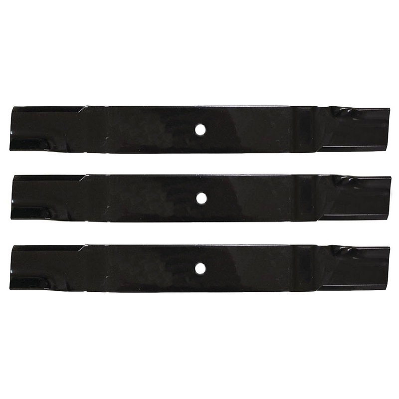 Set of (3) 783977 Replacement High Lift Blade Fits Hustler Model: Super Z