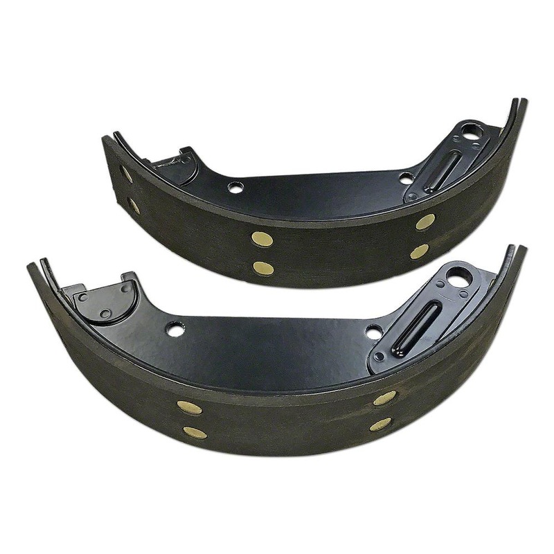 JDS3345 Riveted Brake Shoe Assembly (2-piece set) - Fits John Deere