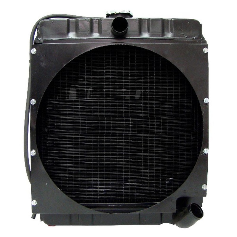246272 Forklift Radiator - Towmotor - 15 3/4 x 16 3/8 x 2 3/4