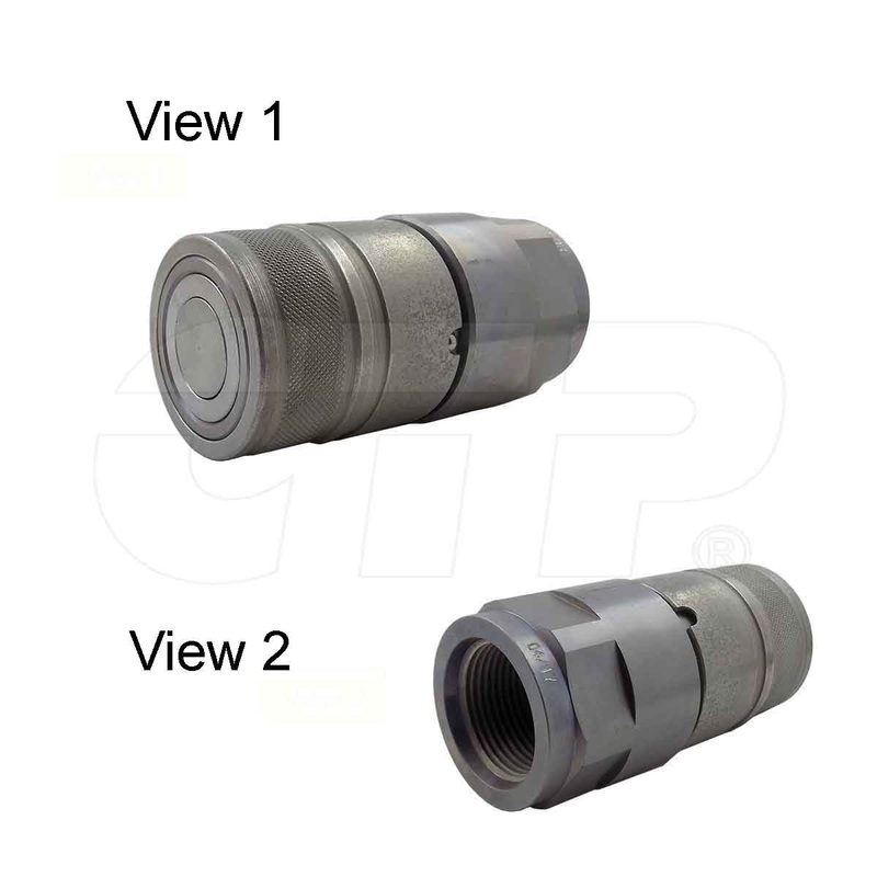 1060401 Coupler-(Female) Flat Fac Fits Caterpillar Models