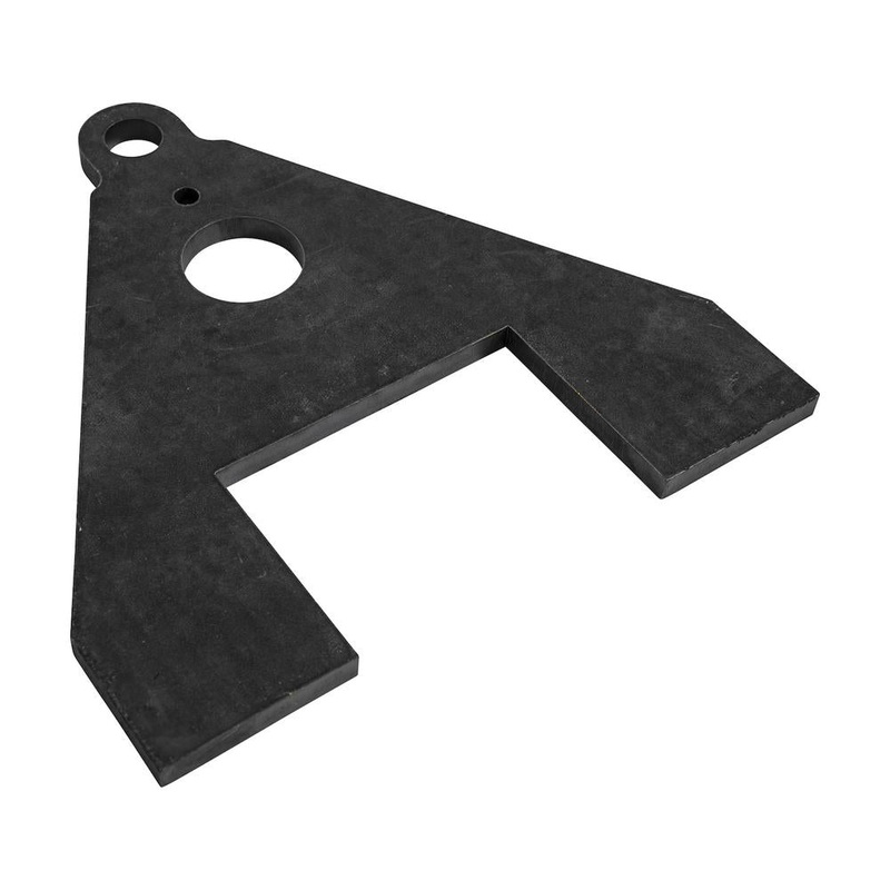 1304778 -BOTTOM PLATE CENTER HINGE RT3 V-BLADE Fits Boss PLOWS