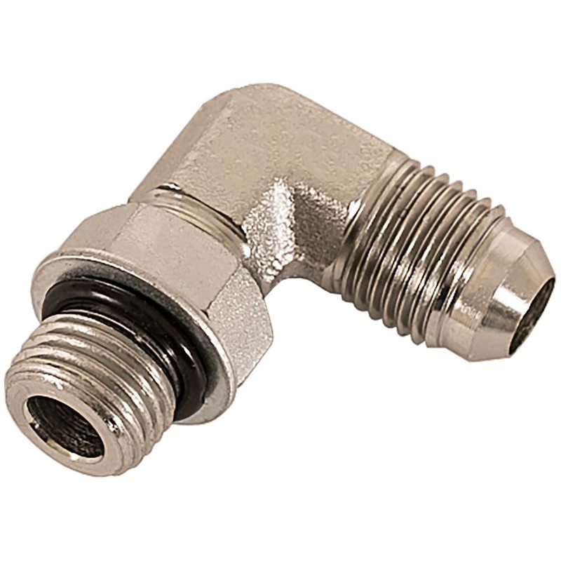 1306468 90 HYDRAULIC ADAPTER 9/16 ORING TO 1/4 NPTF/NPSMREPLACES FISHER 56723