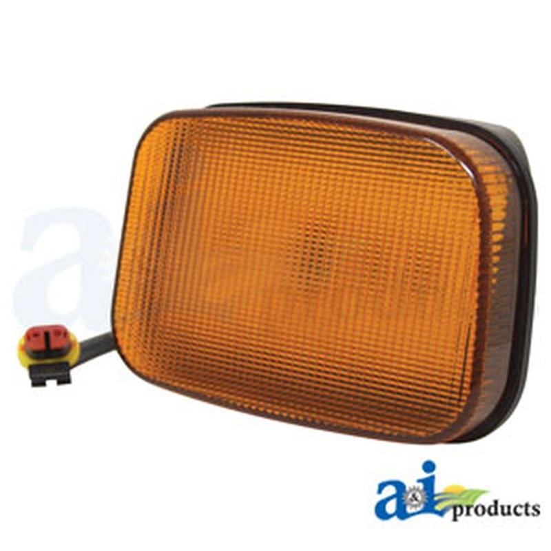 A-WL3404 Warning Light, LED, Amber, LH Front / RH Rear