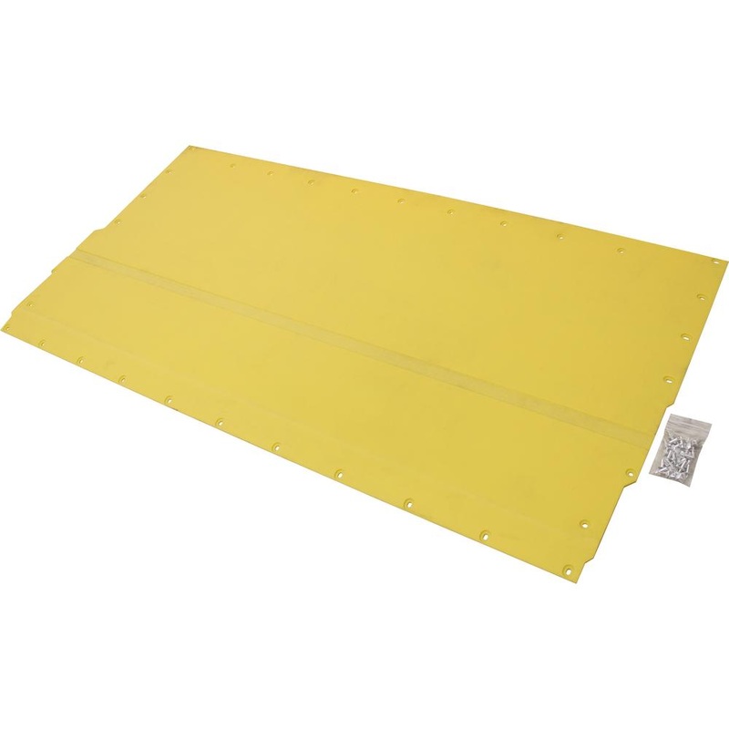 AMHXE16408 Poly Skid Plate, Center Feed