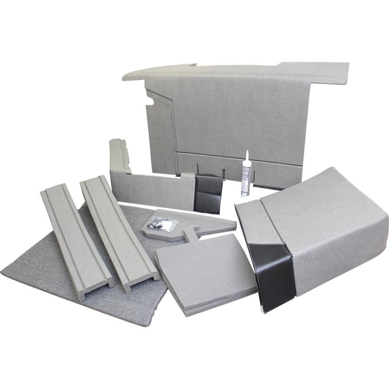 AMSS20008 Qwik Fit Lower Cab Kit, Gray
