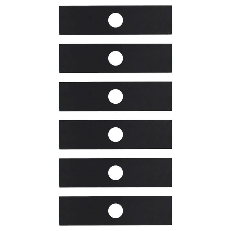 (6) Heat Treated Edger Blade 69601552632 Fits Echo PE2000 PE2400 PE3100