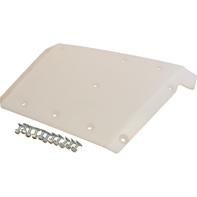 AM165386 Poly Skid Plate, Right End