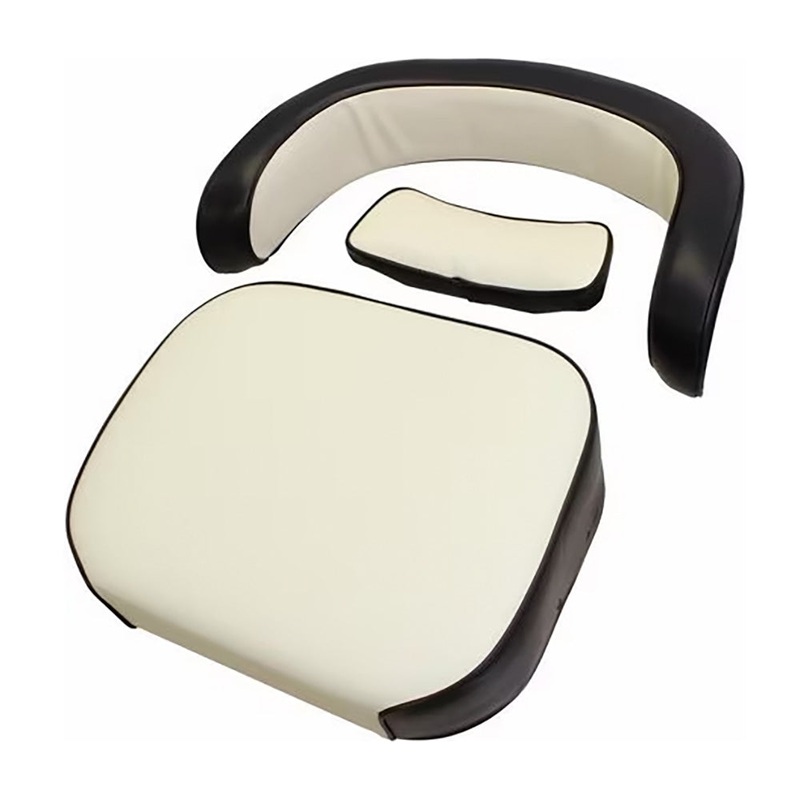 AMIH806LB Seat Back, Middle, Black And White Vinyl