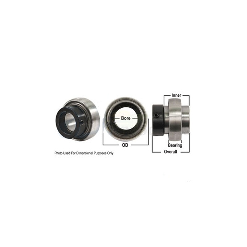 A-GRA112RRB-I-AI Bearing, Ball; Spherical W/ Collar, Re-Lubricatable
