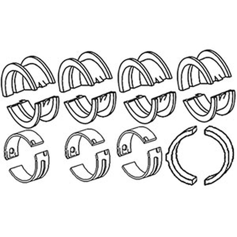 A-MB451-20-AI Bearing Set, Main (.020