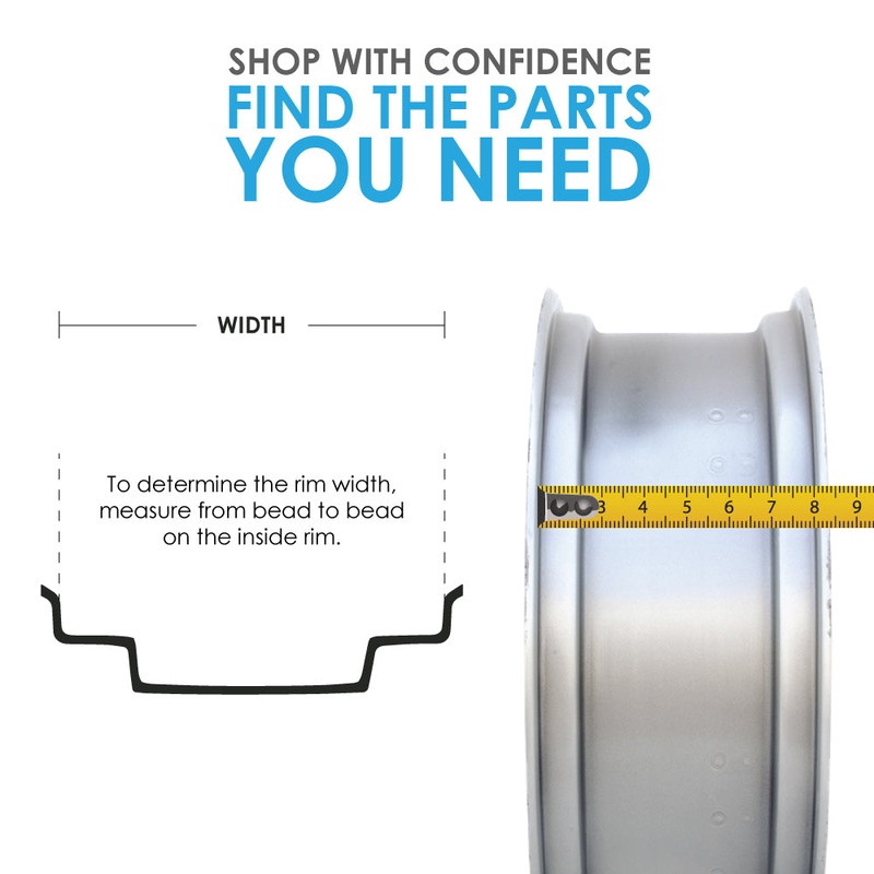 A-98A1544-AI  Rim, Front Wheel 6" x 15"