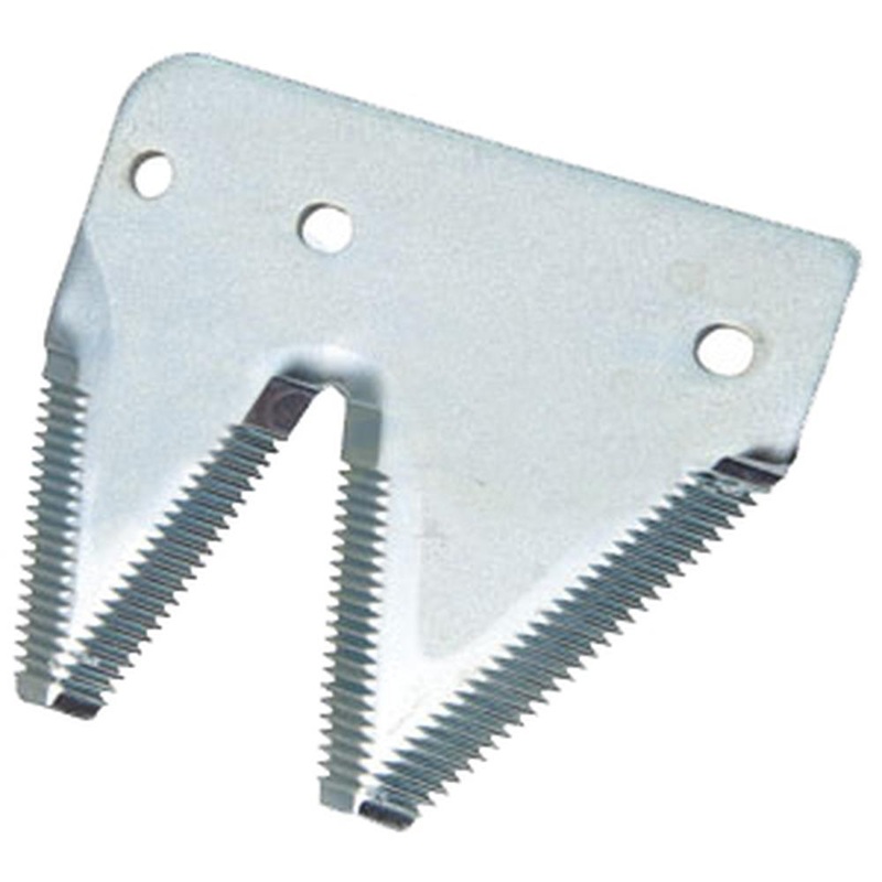A-712-730-AI RH End Sections, Chrm Top Ser; Card of 2 w/Rivets