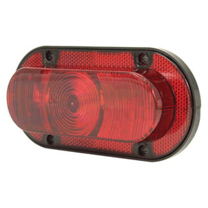 A-72160473LED-AI Tail / Warning Light, LED, Red