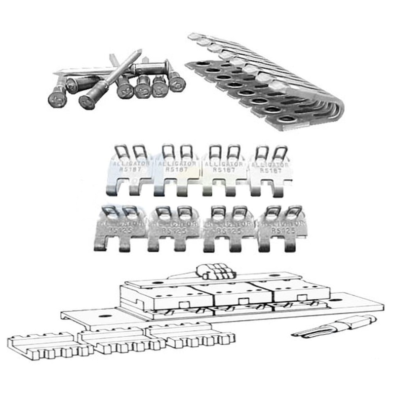 A-14990-AI Replacement 4" Hinge Pins, Corrugated, Pkg/9
