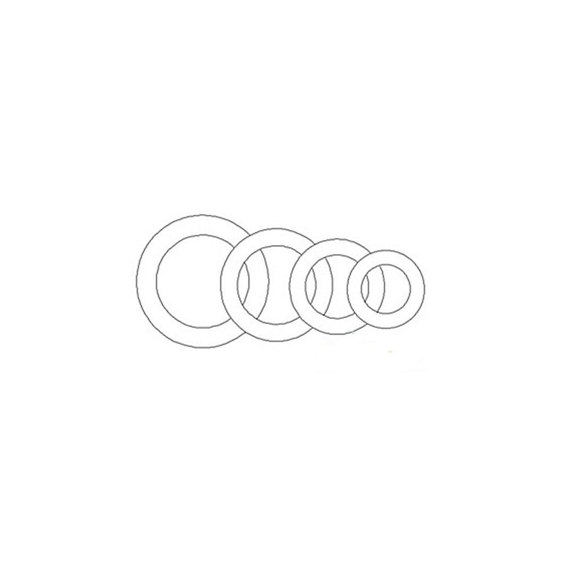 A-MB19-AI Bushing, Machine 1 3/4" X 2 1/2" 14 Ga. (Narrow Rim)