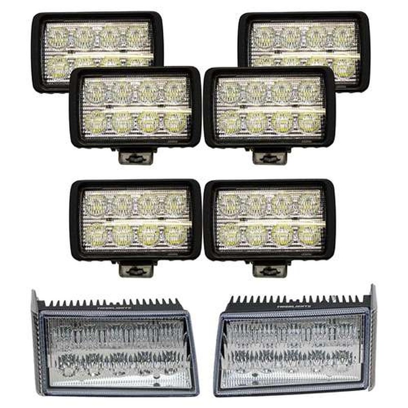Complete Fits Case IH 5100-5200 Series Maxxum LED Light Kit