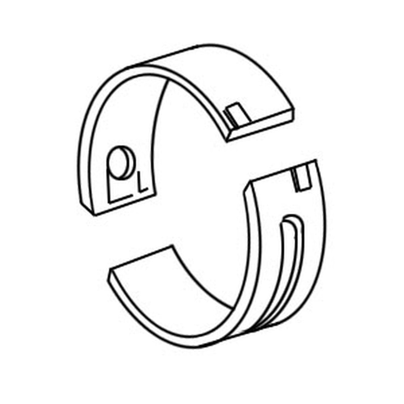 A-AR104122-AI Bearing, Main (.010")