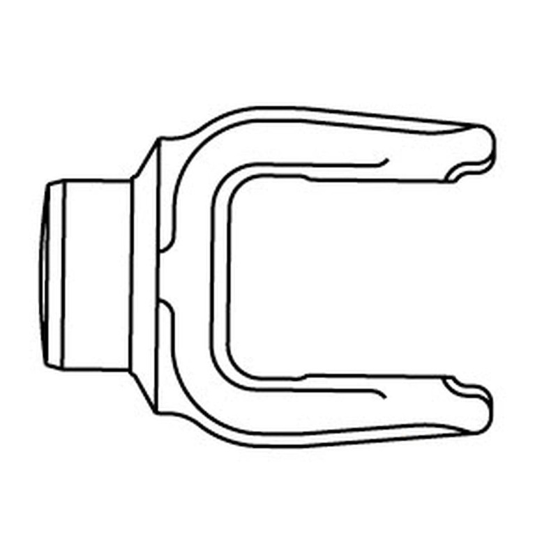 A-702-0600-AI Tube Weld Yoke (w/o Bearing Groove)
