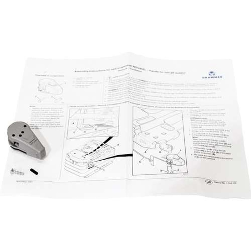 KM Uni Pro Grammer MSG95 Fore/Aft Isolator Handle