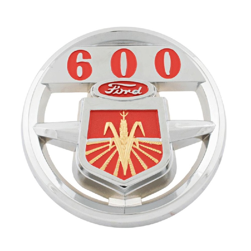 FDS013 Hood Emblem, 1954-57 - Fits Ford 600, 620, 630, 640, 650, 660