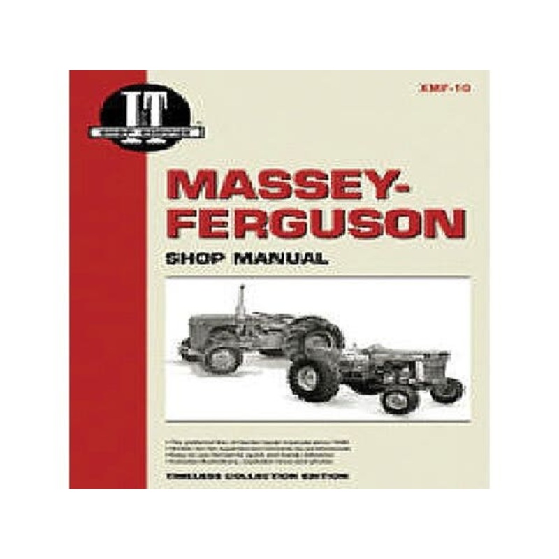I&T Shop Manual fits Massey Ferguson 1001 303 1001 fits Massey Harris 303 333 444