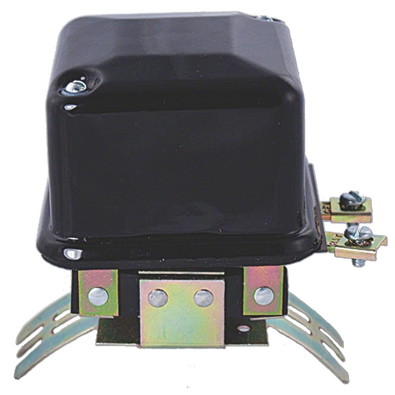 IHS1258 6 Volt Saddle Mount Generator Cut Out Relay - Fits International