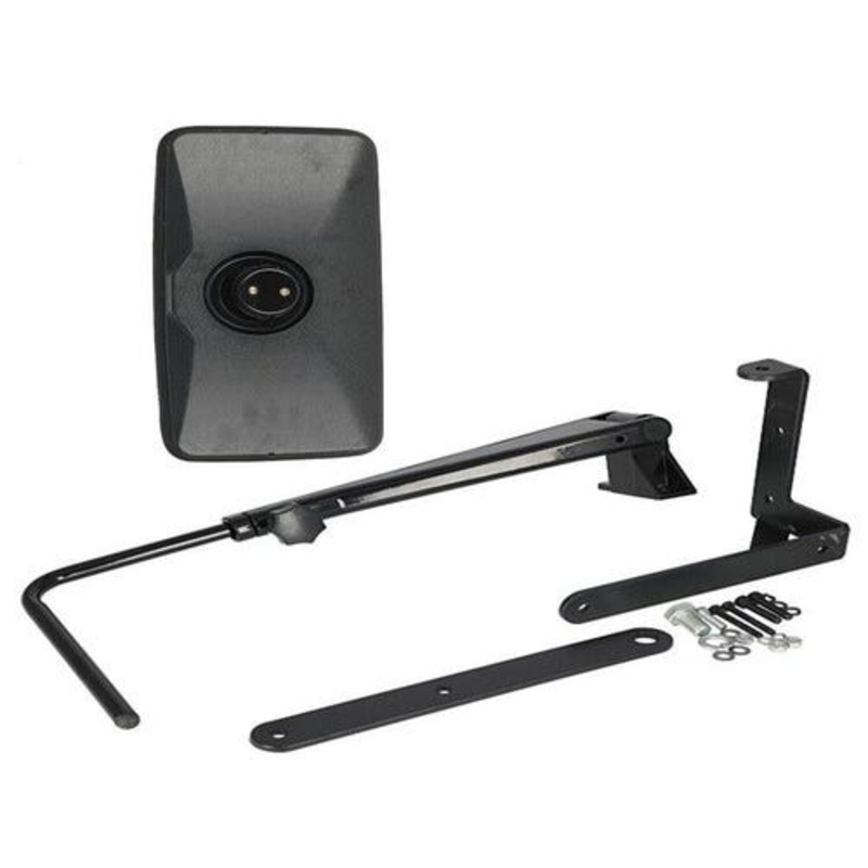 Mirror Assembly with Arm and Mounting Bracket - Left Hand fits John Deere 4040 4050 4230 4240 4250 4430 4440 4450 4455 4630 4640 4650 8430 RE151161