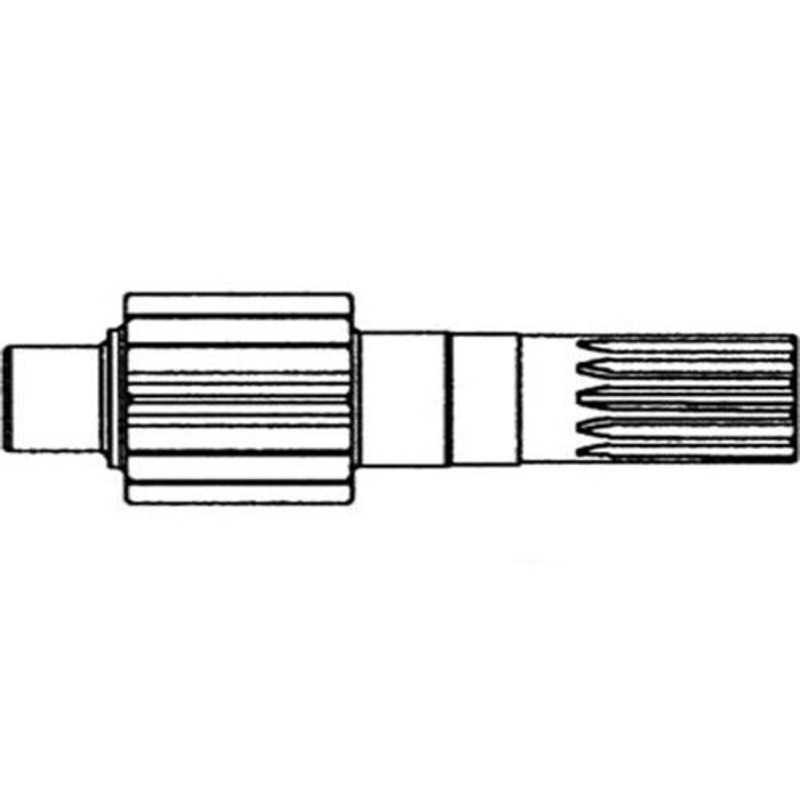 Final Drive Pinion Shaft fits International 1460 915 915 401912R1 fits Case IH 1660 1660