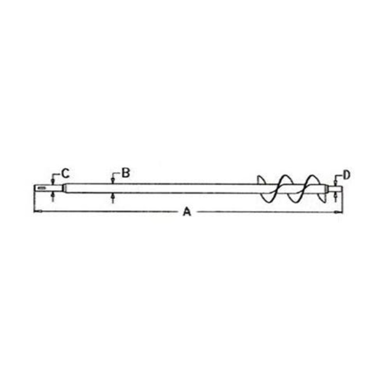 Grain Delivery Auger fits International 1480 1482 191915C1 1319709C1