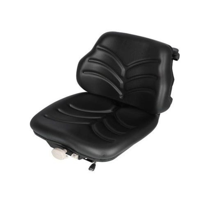 Seat Assembly - Mechanical Suspension Vinyl Black fits John Deere fits New Holland fits Massey Ferguson fits Allis Chalmers fits White fits Deutz
