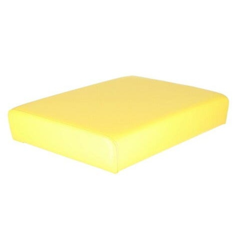Seat Cushion - Wood Backed Vinyl Yellow fits John Deere AO BN BNH BWH D G GH GN GW R 50 60 70 80 520 530 620 630 720 730 820 830 840 A B 70 80 AB4035R