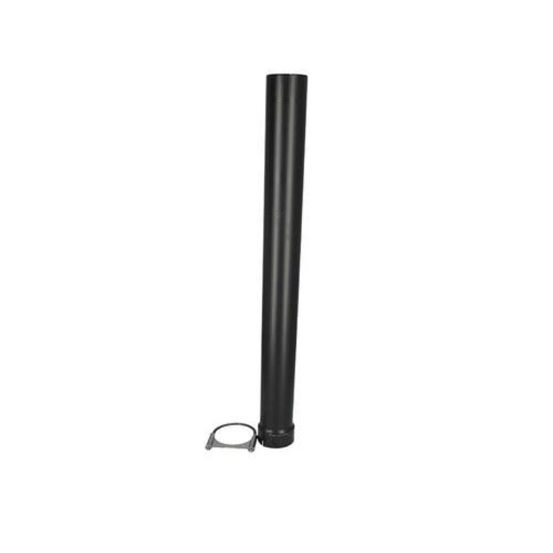 Exhaust Stack - 3-3/4" x 48",Straight Black