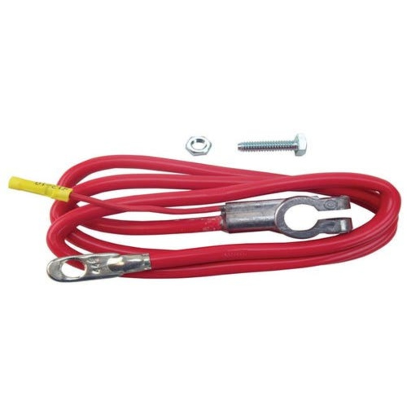 Battery Cable - 48" - Red 4 Gauge