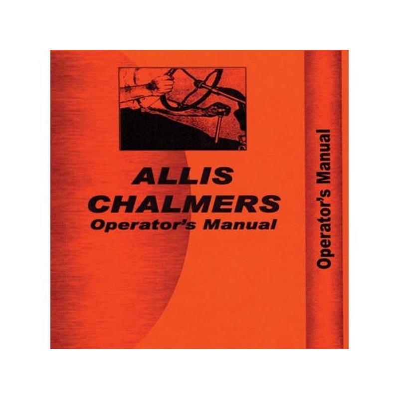 Operator's Manual - 175 fits Allis Chalmers 175