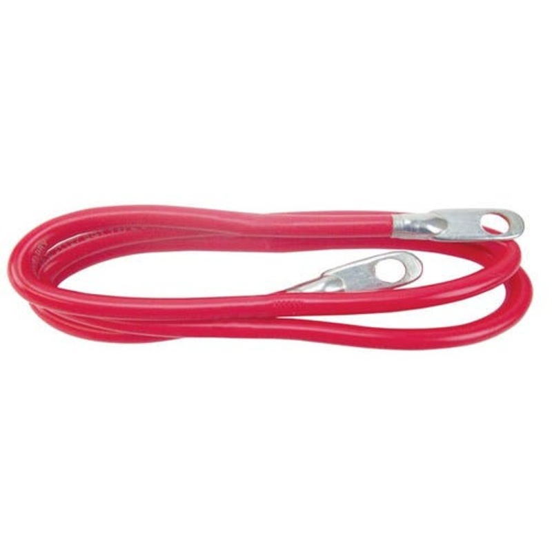 Switch To Starter Cable - 40" - Red 4 Gauge