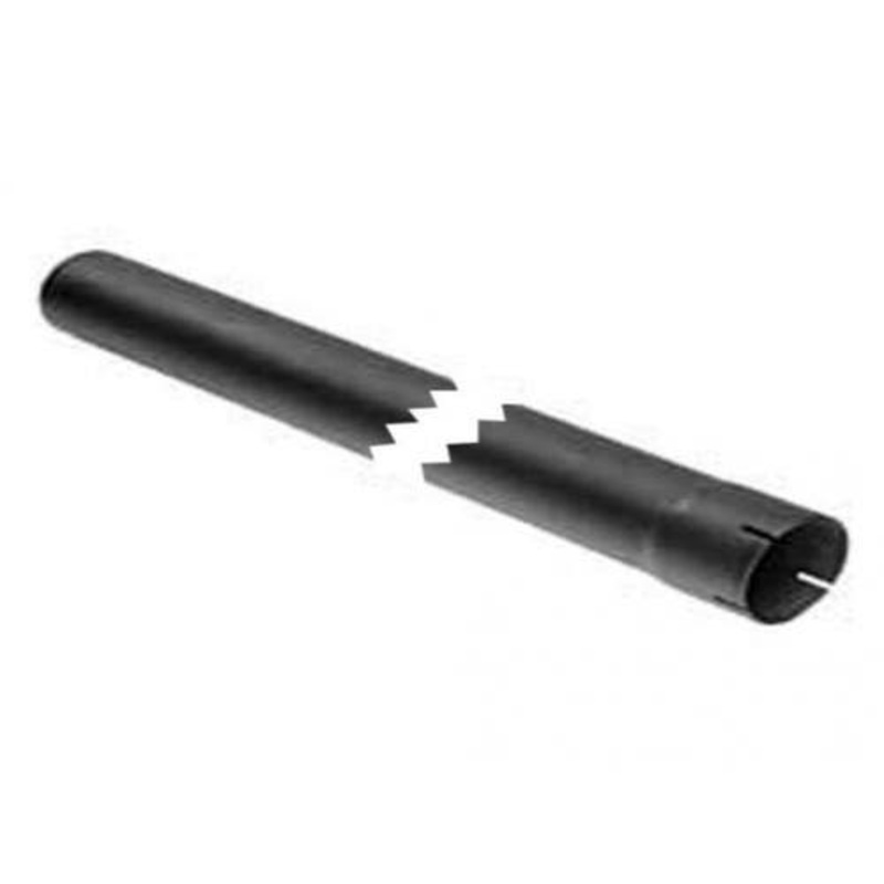 Exhaust Stack - 5" x 24" Straight Black