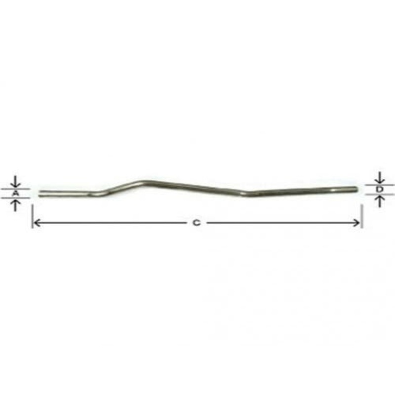 Tail Pipe fits Ford 2000 501 600 700 313810