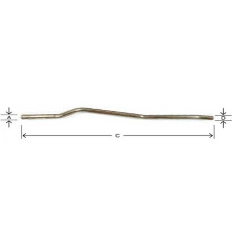 Tail Pipe fits Ford 4000 801 313808