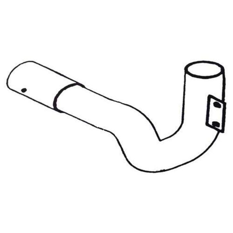 Exhaust Pipe fits Case 2470 A76049