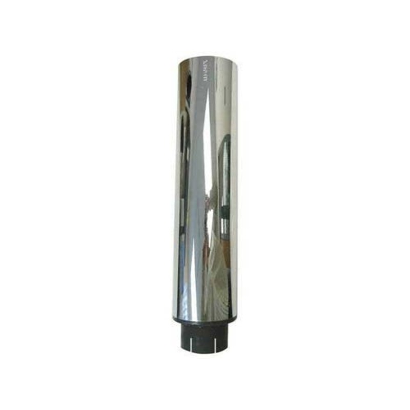 Exhaust Stack - 2-3/8" x 27" Straight Chrome fits Massey Harris 20 22 30 33 44 101 102 333 444