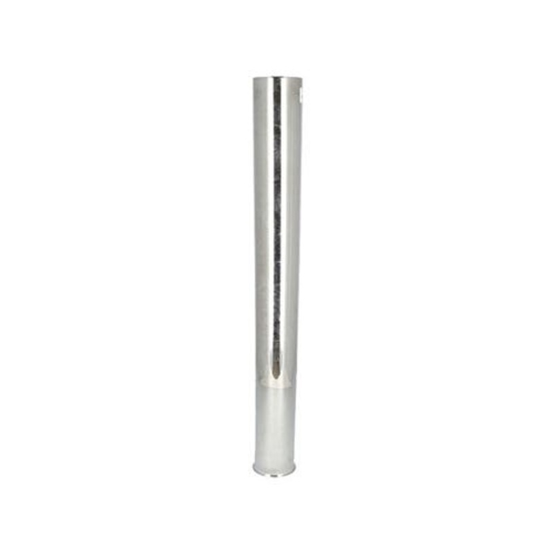 Exhaust Stack - 3-15/16" FL x 48" Straight Chrome fits John Deere 4320 4430 4440 4450 4455 4555 4630 4640 4650 4755 4840 4850 4955