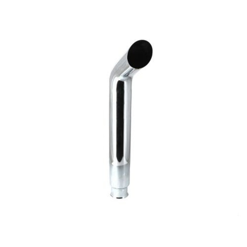Exhaust Stack - Curved Chrome fits John Deere 4320 4430 4440 4450 4455 4555 4630 4640 4650 4755 4840 4850 4955