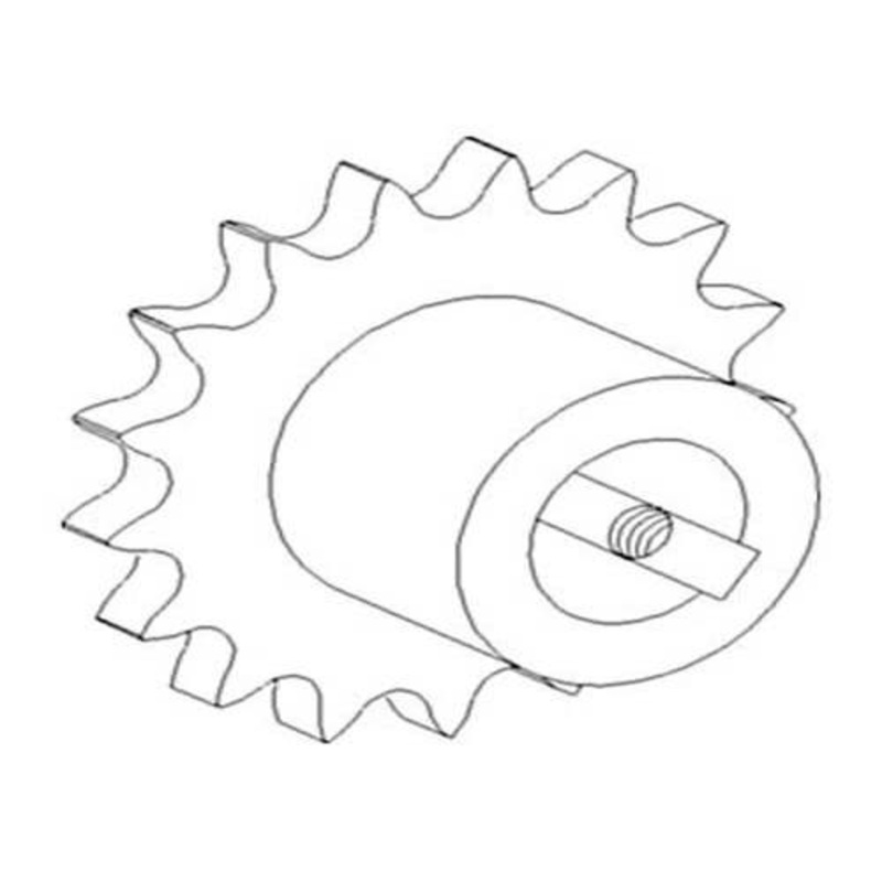 Horizontal Unloading Auger Counter Shaft Drive Sprocket Rice fits John Deere 9400 9410 9450 9500 9510 9550 9560 9600 9610 9650 9660 CTS AH128074