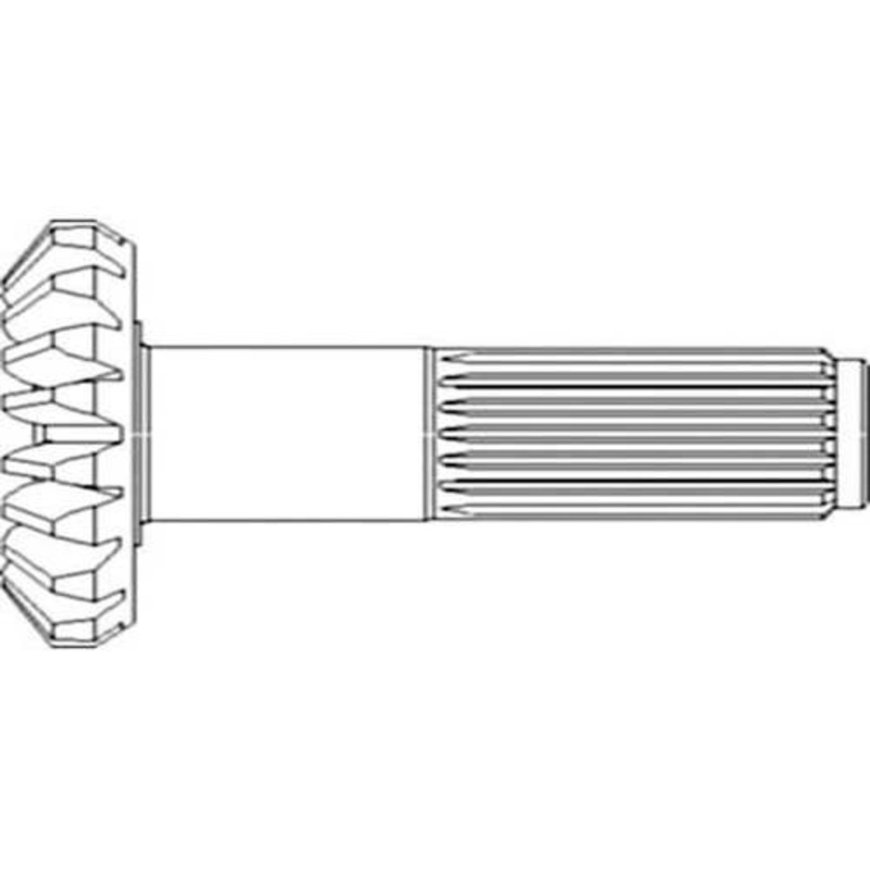 Horizontal Unloading Auger Drive Gear Shaft-Pinion fits John Deere 9660 STS 9670 STS 9760 STS 9770 STS 9860 STS 9870 STS CE18776